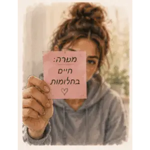 סדנת לוח חזון בשילוב בינה מלאכותית- זוהר יעקב